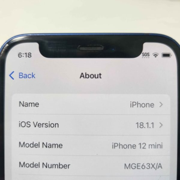 APPLE IPHONE 12 MINI MOBILE PHONE #GN373769