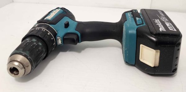 MAKITA DHP485 18V BRUSHLESS HAMMER DRILL WITH 4AH BATTERY #GN372857 - Image 8