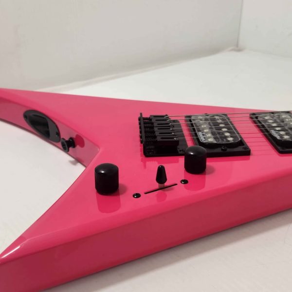 JACKSON JS SERIES GUITAR IN NEON PINK #GN373509 - Image 9