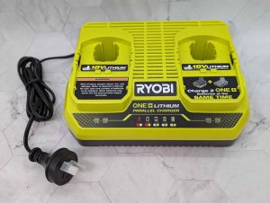 Ryobi 18V ONE+ Dual Port Battery Charger (RC18240) - BP371113