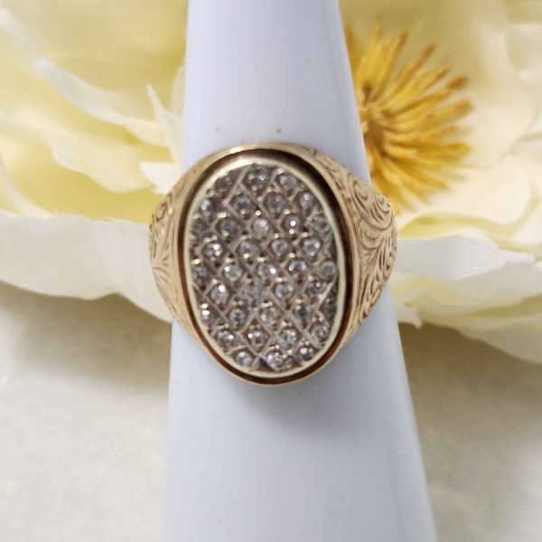 LADIES 9CT YELLOW GOLD RING #GN368893 - Image 12