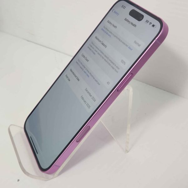 Apple iphone 16 plus mobile phone (Pink) #GN368949 - Image 13