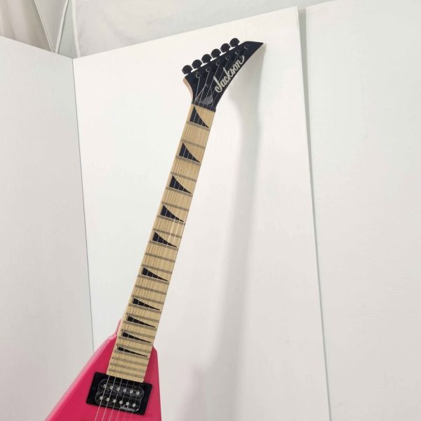 JACKSON JS SERIES GUITAR IN NEON PINK #GN373509 - Image 5
