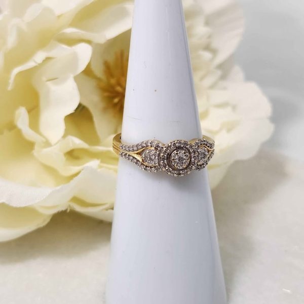LADIES 18CT YELLOW GOLD RING #GN367696 - Image 8