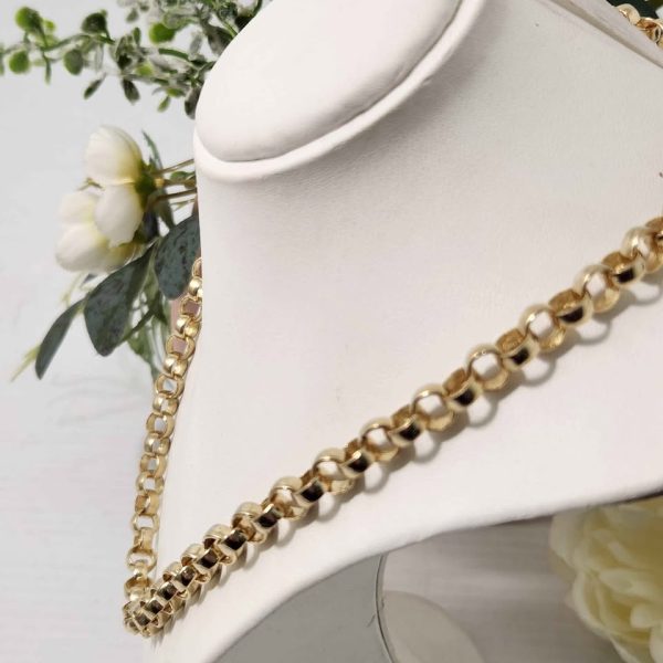LADIES 9CT YELLOW GOLD NECKLACE #GN369367 - Image 10