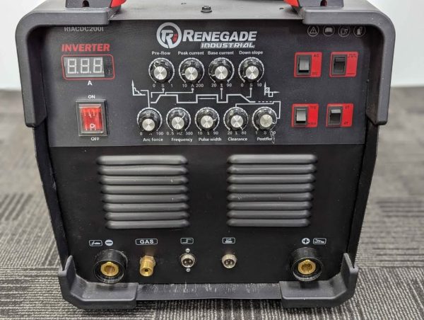 Renegade Industrial 200Amp Inverter AC/DC TIG Welder (RIACDC2001) - BP373350 - Image 4