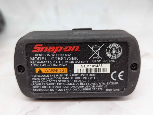 Snap-On 14.4V 3/8" Brushless Ratchet w/ Battery - BP371100 - Image 9