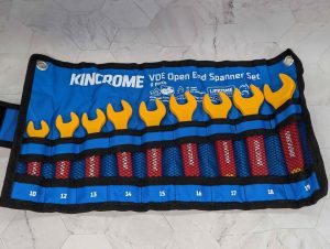Kinchrome 9 Pce VDE Open End Spanner Set - BP371032