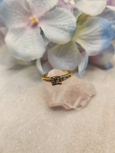 9CT Yellow Gold Diamond Ring - IP331293