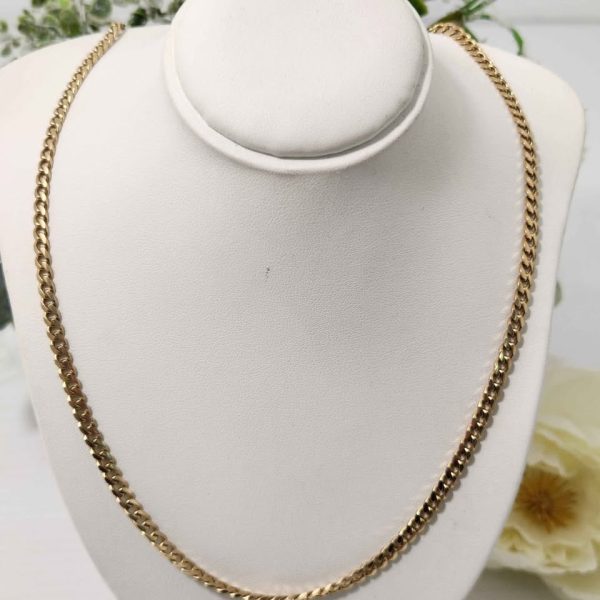LADIES 9CT YELLOW GOLD NECKLACE #GN369909 - Image 6