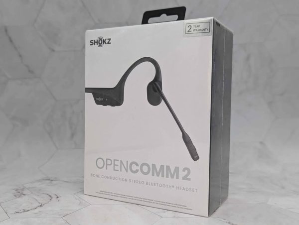 Sealed SHOKZ OpenComm2 Bone Conduction Stereo Bluetooth Headset - BP375435