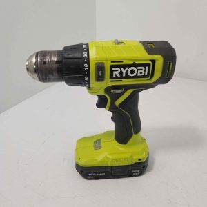RYOBI HAMMER DRILL WITH 2.0AH BATTERY #GN374610