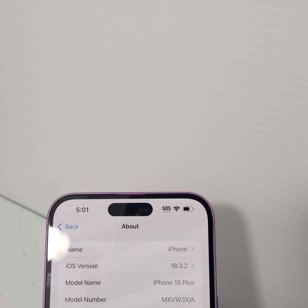 Apple iphone 16 plus mobile phone (Pink) #GN368949 - Image 24