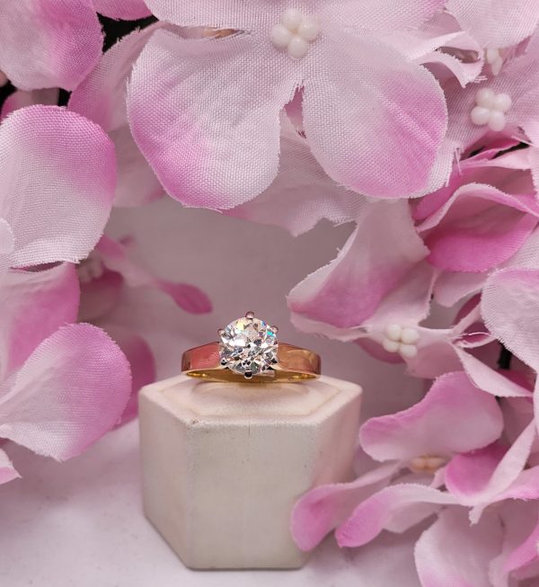 Valuated 18CT Yellow Gold 2.56CT Solitaire Diamond - IP304977 - Image 18