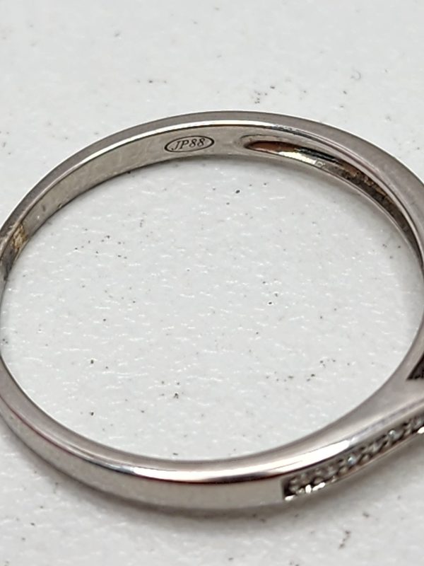 Ladies 9CT White Gold Diamond Ring - IP317552 - Image 18