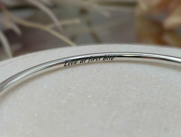 Pandora Moments Sterling Silver Disney Stitch "Love at First Bite" Clasp Bangle (11.6gms) - BP375374 - Image 3