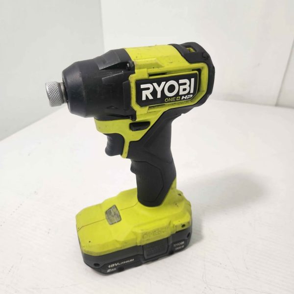 RYOBI IMPACT DRIVER WITH 2.0AH BATTERY AND CHARGER #GN374608 - Image 11