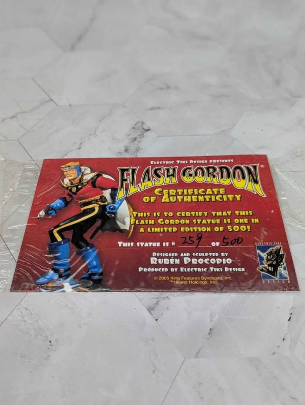 Electric Tiki Flash Gordon Collectable Model Statue - BP374692 - Image 10