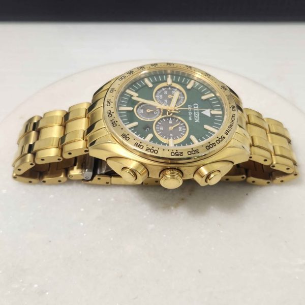 MENS GOLD CITIZEN WATCH #GN337759 - Image 11