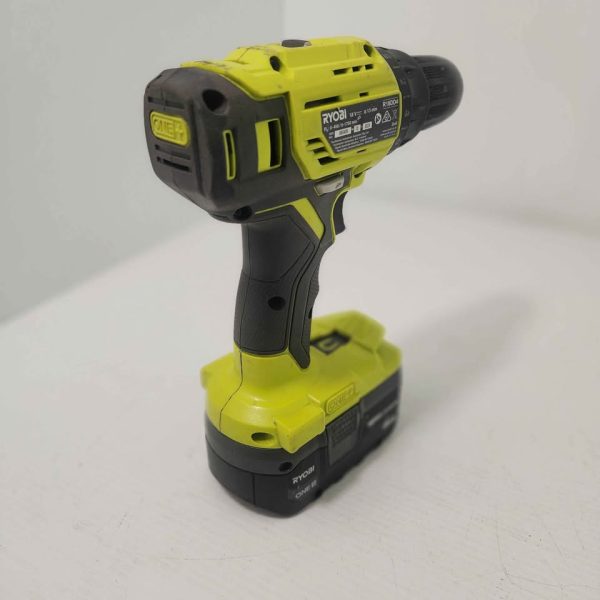 RYOBI HAMMER DRILL WITH 4.0AH BATTERY #GN374609 - Image 10