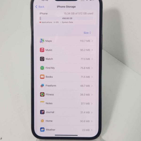 APPLE IPHONE 13 PRO MAX MOBILE PHONE #GN370928 - Image 9