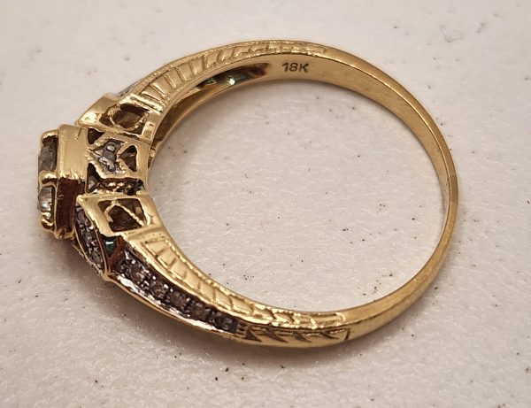 Valuated Ladies 14CT Yellow Gold Diamond Ring - IP332932 - Image 9