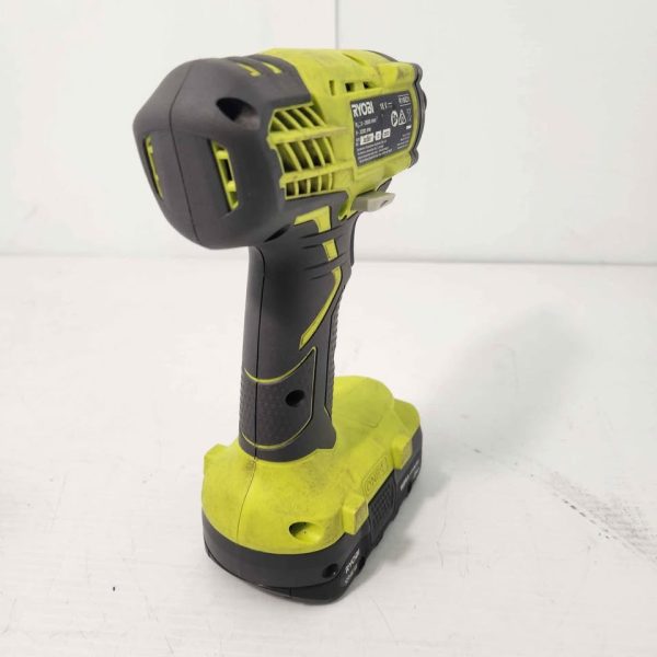 RYOBI IMPACT DRIVER WITH BATTERY AND CHARGER #GN376188 - Image 7