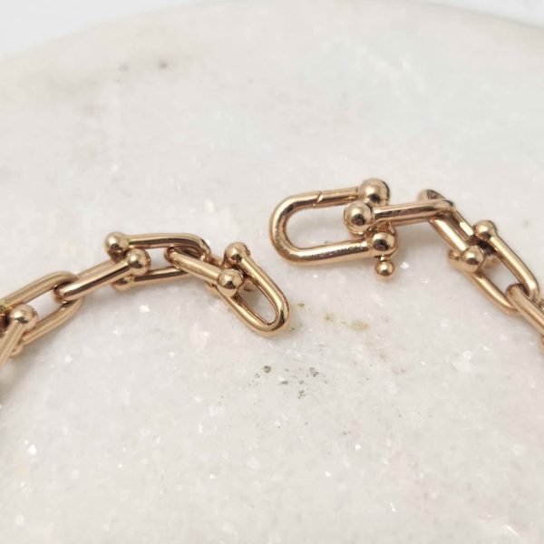 LADIES 18CT ROSE GOLD TIFF & CO BRACELET #GN356944 - Image 15
