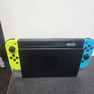 NINTENDO SWITCH WITH CHARGING DOCK AND HDMI #GN372648