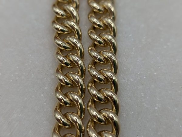 Ladies 9CT Yellow Gold Heart Locket Bracelet (47gms) - BP364346 - Image 4