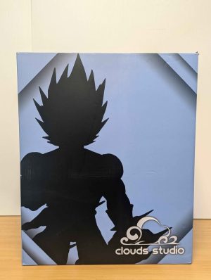 Clouds Studio Dragon Ball Z Super Saiyan Vegeta Collectable Figure - BP372964