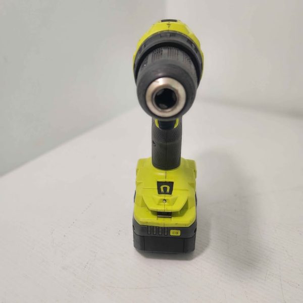 RYOBI HAMMER DRILL WITH 4.0AH BATTERY #GN374609 - Image 2