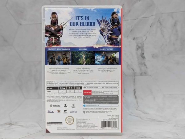 Nintendo Switch Mortal Kombat 1 Video Game - BP362480 - Image 3