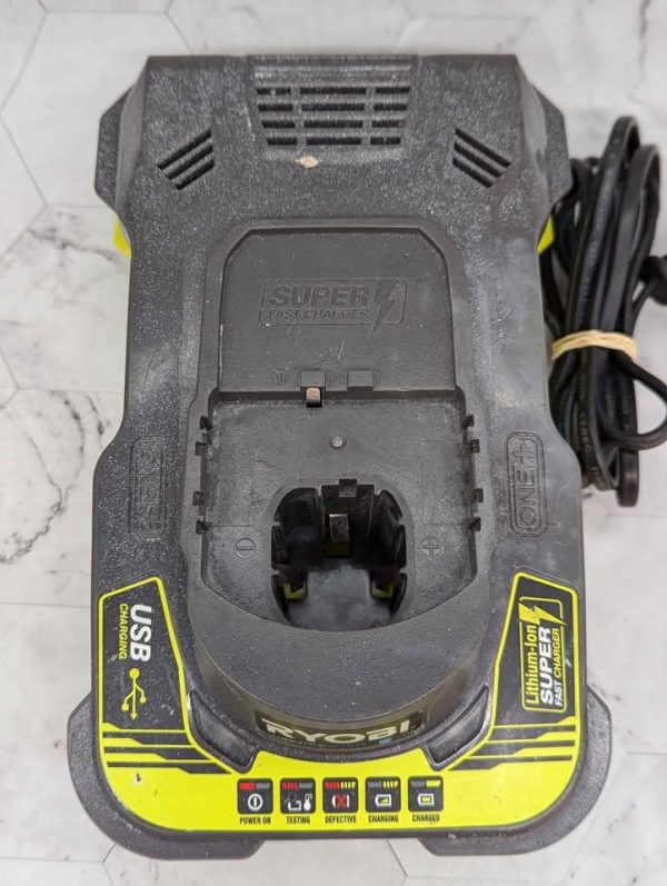 Ryobi 18V ONE+ Super Fast Charger (RC18150U) - BP373406 - Image 2
