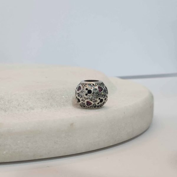 DISNEY MICKEY AND HEARTS PANDORA CHARM #GN366410-1BANGLE - Image 8