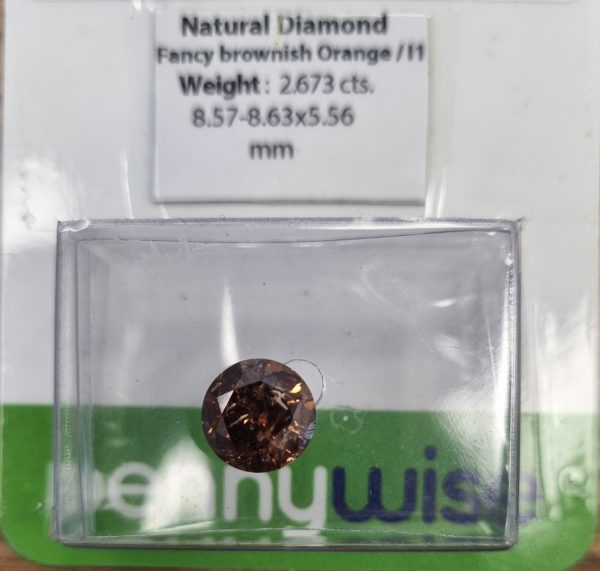 2.67ct Fancy Cognac Diamond - TW338488 - Image 8