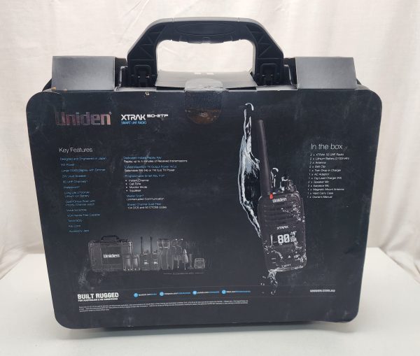 Uniden XTRAK50-2TP 5 Watt UHF Waterproof Handheld Radio Set - IP375506 - Image 6