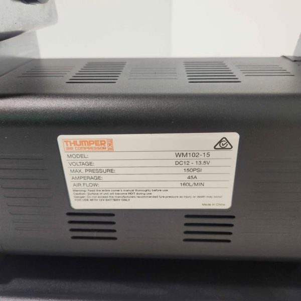 THUMPER TYRE PUMP WITH HOSES IN BAG - Image 14