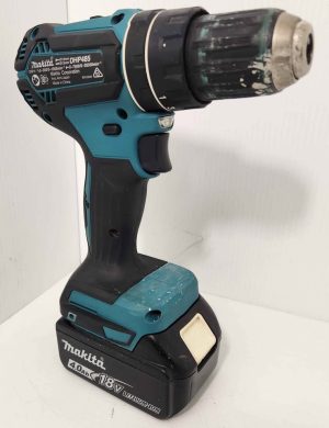 MAKITA DHP485 18V BRUSHLESS HAMMER DRILL WITH 4AH BATTERY #GN372857