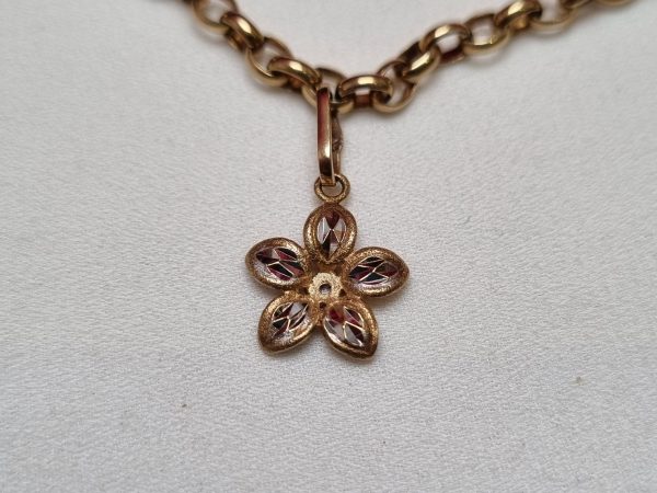 9ct Yellow Gold Charm Bracelet TW329868 - Image 10