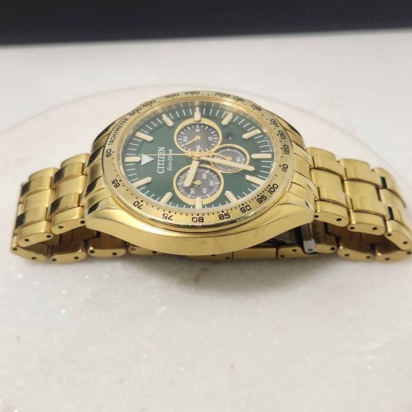MENS GOLD CITIZEN WATCH #GN337759 - Image 12