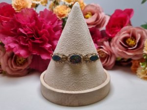 9ct Yellow Gold Opal Bracelet TW346152