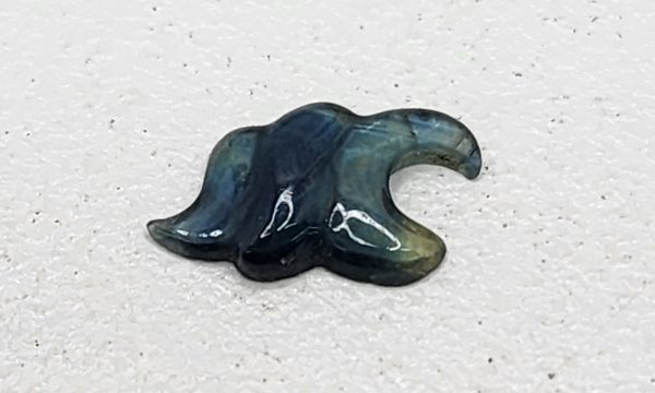 Carved Blue and Yellow Sapphire "Sun and Cloud" - IP308919 - Image 7