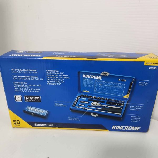 KINCROME SOCKET SET #GN372289 - Image 7