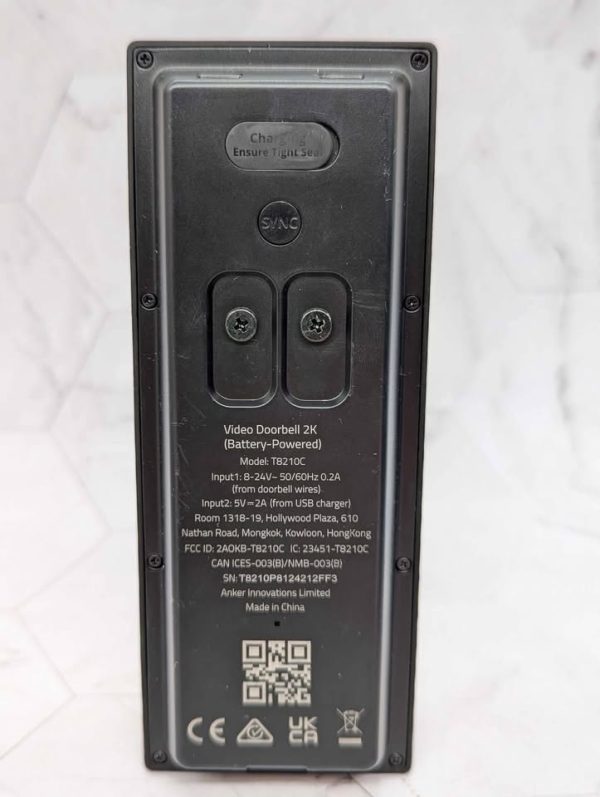 Eufy 2K HD Battery-Powered Add-On Video Doorbell - BP373467 - Image 6