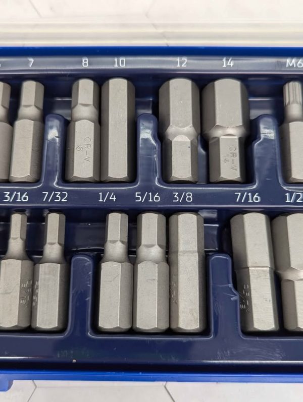 Kinchrome 23 Pce Hex & Spline Set (KIN13784) - BP371027 - Image 3