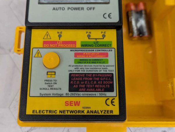 Sew Electric Network Analyzer (1826NA) - BP374557 - Image 4