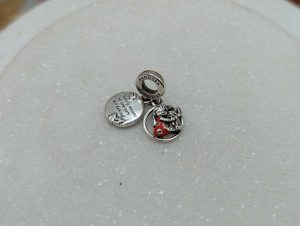 Pandora Sterling Silver Lilo & Stitch Dangle Charm (3.7gms) - BP375375