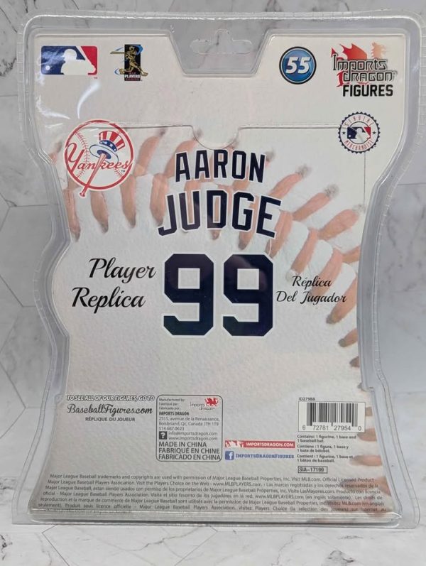 Sealed Imports Dragon Yankees Aaron Judge #99 Model Figure - BP375469 - Image 5