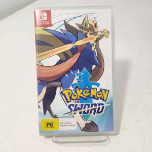 NINTENDO SWITCH POKEMON SWORD GAME IN CASE #GN375154
